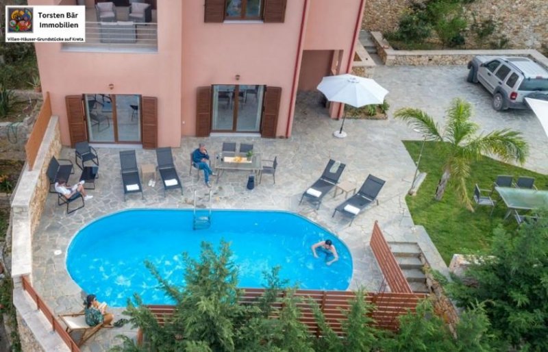 Neo Chorio Kreta, Neo Chorio freist. Villa m. priv. Pool Haus kaufen